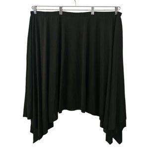 Black Michel Studio Women's Sharkbite Skirt